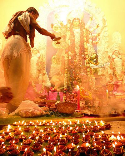 Durga Puja Festival in West Bengal India