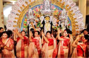 Durga Puja Festival in West Bengal India